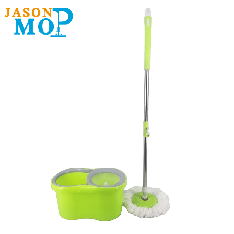 Jason Microfiber Spin MOP 360 Éasca Rothlach Buicéad MOP MOP Glanting SPLING MOP AGUS BUCKET