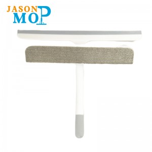 cuimilteoir fuinneog tí, glantóir fuinneoige multifunct, squeegee fuinneoige le haghaidh doras cithfholctha urláir gloine le láimhseáil